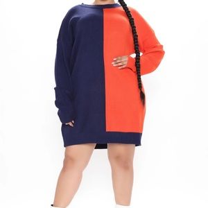 Stunning FashionNovaCurve Sweater dress 2X
